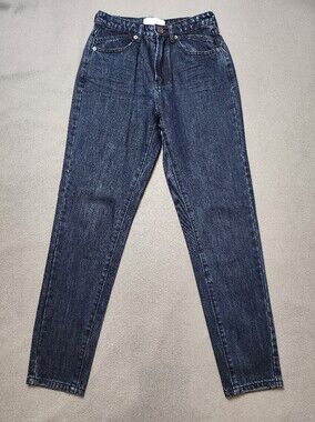 One Teaspoon Legend Mom Jeans Sz 25 Dark Wash